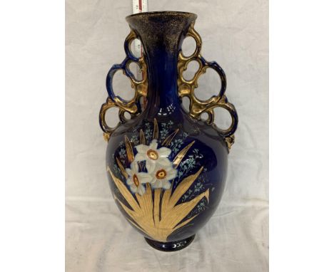 A ROYAL VIENNA A G HARLEY 1907 CERAMIC VASE 