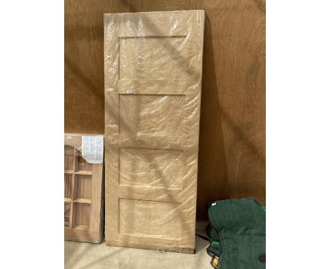 A NEW MODERN FOUR PANEL DOOR 