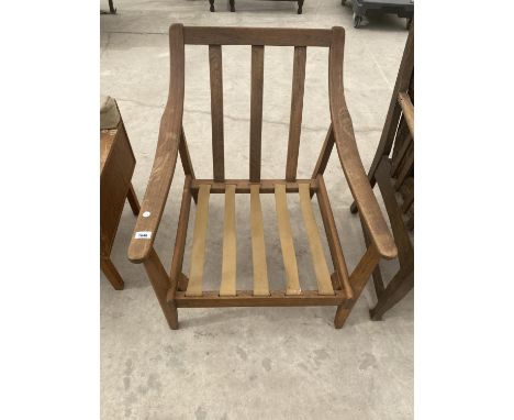 A BELIEVED ERCOL ARMCHAIR 