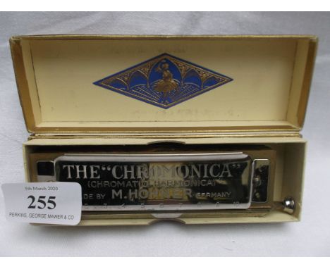 Hohner chromatic harmonica in original box