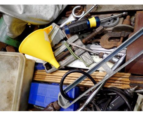 Small quantity of mixed tools including micrometers. Not available for in-house P&amp;P 