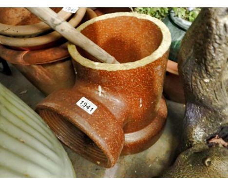 Large ceramic pipe joint. Not available for in-house P&amp;P 