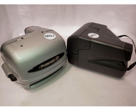 Two Polaroid 600 cameras. ( films still sold). UK P&amp;P Group 3 (£30+VAT for the first lot and £8+VAT for subsequent lots) 