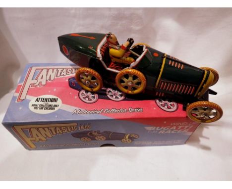 Fantastic &amp; Co Bugatti Racer toy car. UK P&amp;P Group 1 (£16+VAT for the first lot and £2+VAT for subsequent lots) 