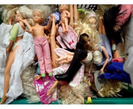 Large quantity of Barbie and other dolls. Not available for in-house P&amp;P 