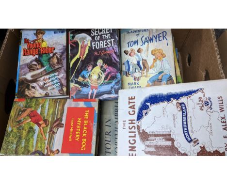 A quantity of books to include The English Gate by F Alex Wills (The Vagabond) and Teesdale by Douglas M Ramsden Location: G 