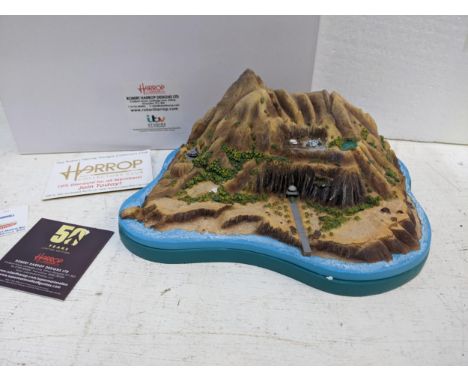 Robert Harrop Thunderbirds limited edition 198/200 model of Tracy Island, musical box, boxed with paperwork, Location: 8.1 