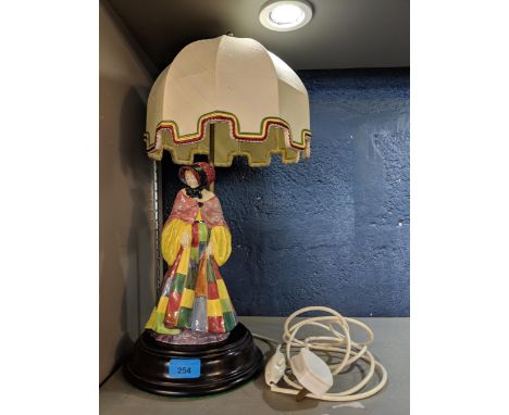 An early/mid 20th century Royal Doulton lamp 'The Parsons Daughter' HN564 designed by Harry TittensorLocation: 7.1 