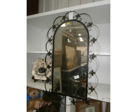 Vintage hall mirror