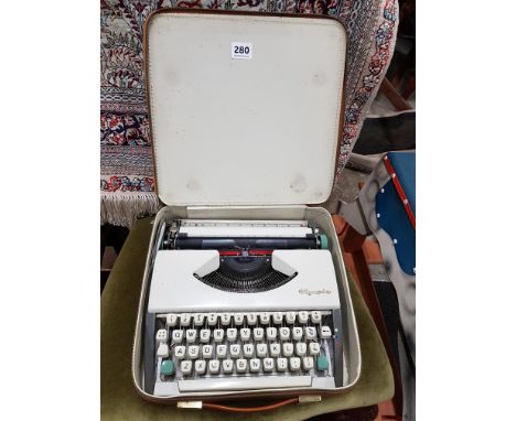CASED TYPEWRITER