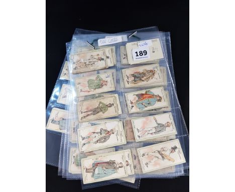 SELECTION OF CIGARETTE CARDS (OLIVER TWIST ETC)