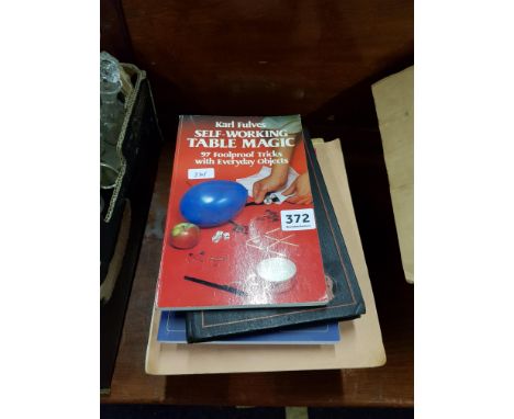 QUANTITY OF ANTIQUE MAGIC BOOKS AND OTHERS 