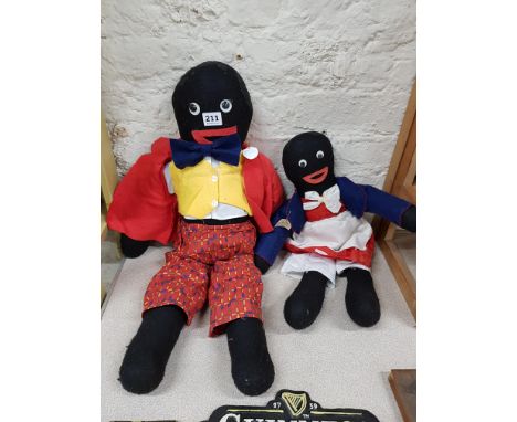 PAIR OPF VINTAGE GOLLYS 