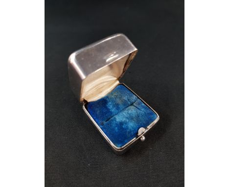 ANTIQUE SILVER RING BOX