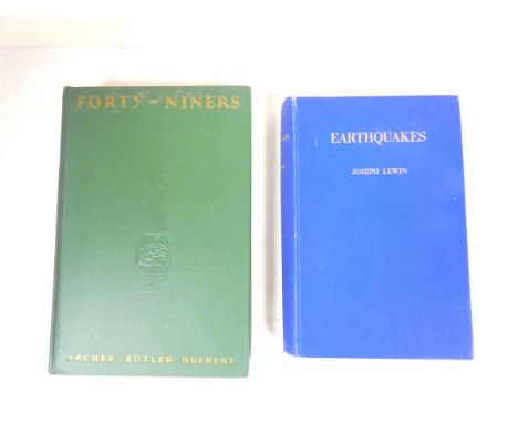 HULBERT ARCHER BUTLER.&nbsp;&nbsp;Forty-Niners, the Chronicle of the California Trail. Frontis &amp; illus. Orig. green cloth