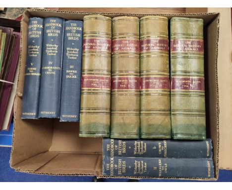 AINSWORTH DAVIS J. R.&nbsp;&nbsp;The Natural History of Animals. 4 vols. Col. plates &amp; other illus. Quarto. Qtr. green ca