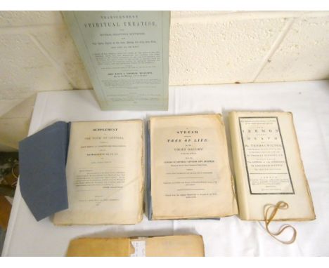 REEVE JOHN &amp; MUGGLETON LODOWICK.&nbsp;&nbsp;Supplement to the Book of Letters, 1831 &amp; A Transcendent Spiritual Treati
