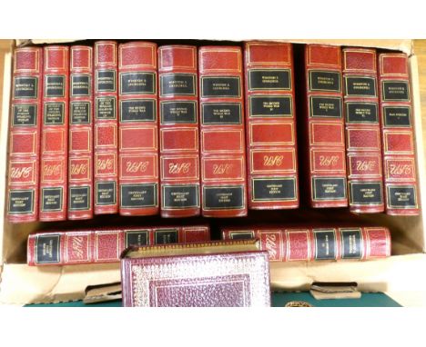 CHURCHILL WINSTON S.&nbsp;&nbsp;The Major Works of Sir Winston Churchill, "Centenary First Edition". The set of 25 vols. Maro