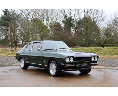 Registration No: JKH 732L  Chassis No: GAECNB06187  MOT: ExemptRare Cologne-built Mk1 Capri produced for the US marketPotent 