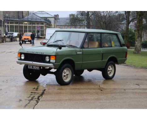 Registration No: EOE 954K Chassis No: 35503533A MOT: ExemptOriginal 'matching numbers' Suffix A exampleRecent bodywork restor