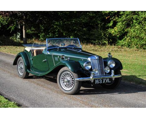Registration No: 163 XVL  Chassis No: TF1746  MOT: ExemptUnderstood to be a matching chassis and engine numbers exampleRepatr