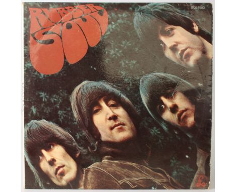 The Beatles - Rubber Soul (original UK first pressing stereo; Parlophone Records PCS 3075) Condition: VG VG