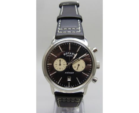 A Rotary Avenger chronograph wristwatch, 42mm including crown