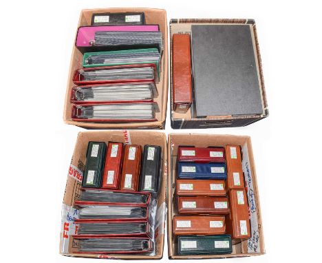 Collection of FDCs and PHQ cards filling four cartons, the PHQs all with stamps and souvenir sheets with first day cancels ho