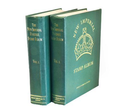 A lovely collection in two well-filled green New Imperial albums, with over 7,000 mint stamps and a further 1000+ used, with 