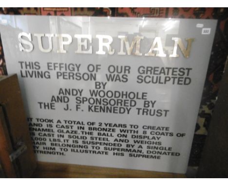 ENAMEL SIGN