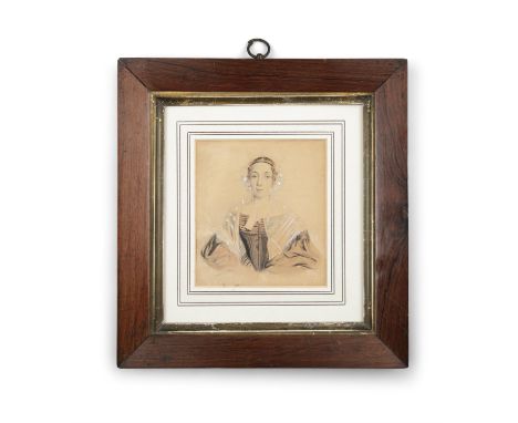 ADAM BUCK (1759-1833)Portrait of a LadyWatercolour, 11 x 10cmSigned