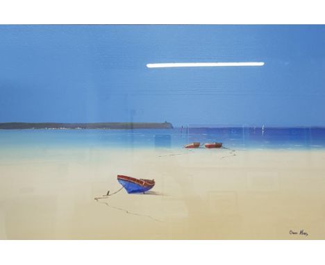 OWEN HAYES - OIL ON BOARD - SEASCAPE 