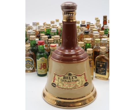 SCOTCH WHISKY  A Collection Of Scotch Whisky Miniatures Together With A Bells Whisky Decanter And Liqueur Miniatures&nbsp; Co
