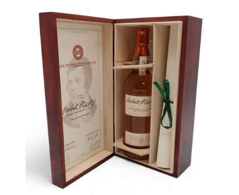 ISLE OF ARRAN&nbsp; "A man's a man for a' that" Single Island Malt Scotch Whisky, Robert Burns World Federation Presentation 