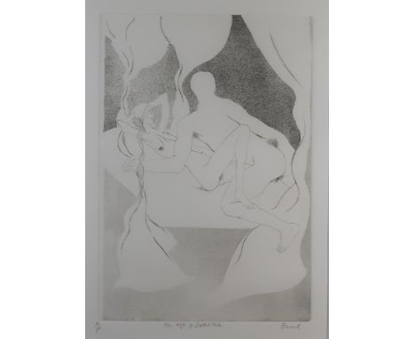 DAME ELISABETH FRINK CH DBE RA (BRITISH 1930-1993) THE WIFE OF BATH'S TALE&nbsp; Aquatint etching, signed lower right, AP ins
