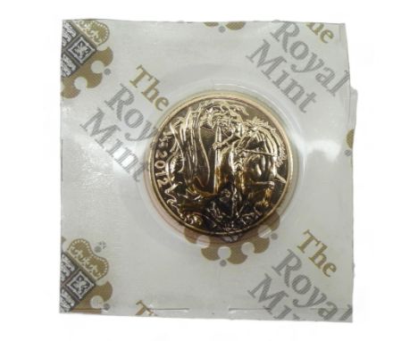 UNITED KINGDOM ELIZABETH II 1 SOVEREIGN 2012 Commemorative issue 60th anniversary of accession of Queen Elizabeth II Obverse 