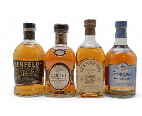 GLEN KEITH 1983 Speyside Single Malt Scotch Whisky&nbsp;70cl&nbsp; 43% LD30406 ABERFELDY  Highland Single Malt Scotch Whisky 