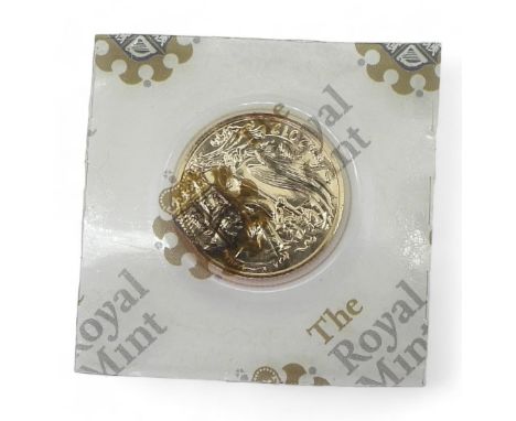 UNITED KINGDOM ELIZABETH II 1 SOVEREIGN 2012 Commemorative issue 60th anniversary of accession of Queen Elizabeth II Obverse 