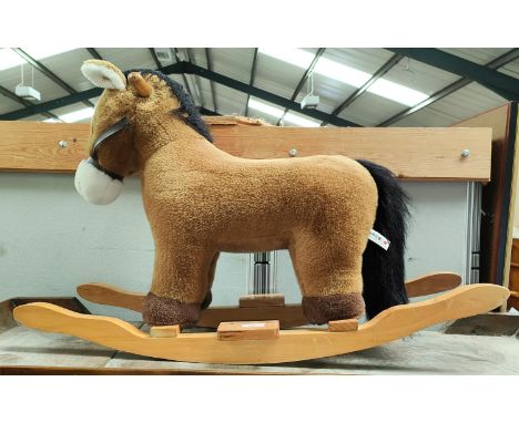 Melissa and doug sales plush rocking horse