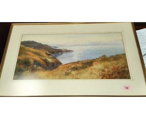 Arthur Wilkinson: Watercolour Mountains to Coast 29 x 62cm 
