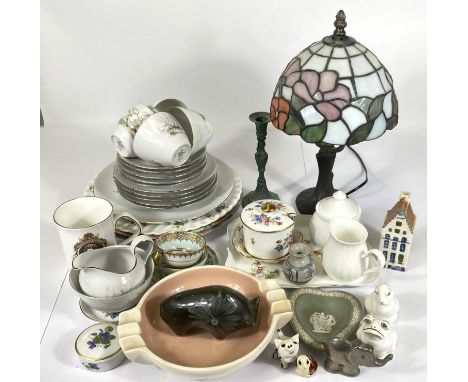 A Paragon cabinet cup and saucer; similar decorative ceramics inc. Hummel etc 