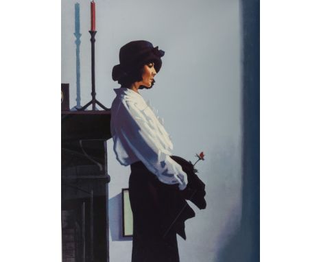 Jack Vettriano (Scottish, b.1951), 'Valentine Rose', silkscreen print, limited edition 247 of 295, 27½ x 22in. (69.8 x 55.8cm