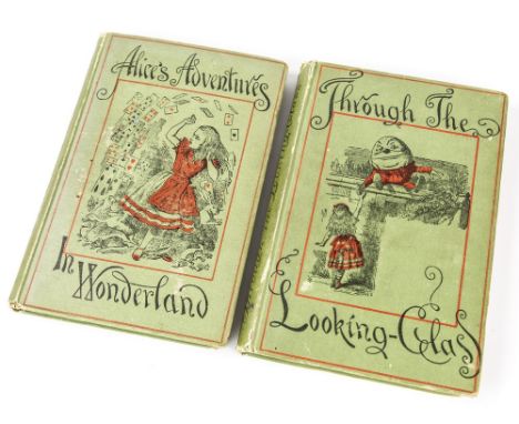 Carroll, Lewis, 'Alice's Adventures in Wonderland' and 'Through the Looking Glass', pub. Macmillan and Co, 1894, Peoples Edit