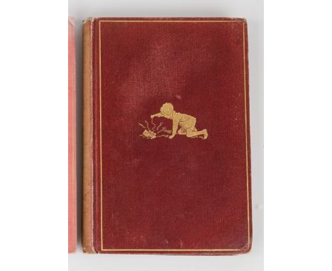 Milne, A. A., 'Now We Are Six', pub. Methuen and Co. London, first edition 1927, burgundy boards with gilt pictorials to fron