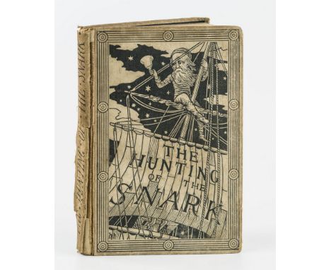 Carrol, Lewis; Holiday, Henry (illustrator), 'The Hunting of the Snark, An Agony in Eight Fits', rare first edition, Macmilla