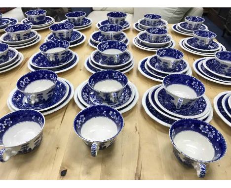 COPELAND SPODE'S TOWER PART BREAKFAST SERVICEalong with part tea service in the same pattern
