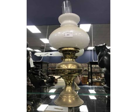 BRASS PARAFFIN LAMP