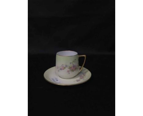 ROSENTHALE PART TEA SERVICE along with another lustre ware part tea service comprising six cups and six saucers