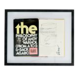 Warhol, A., The philosophy of Andy Warhol. (From A to B and back again).