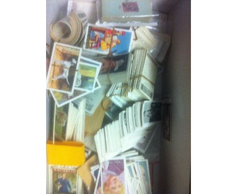 Cigarette & Trade Cards - MIXED, complete and part sets, inc. many Phillips, Postage Stamps, Film Favourites, Model Railways,